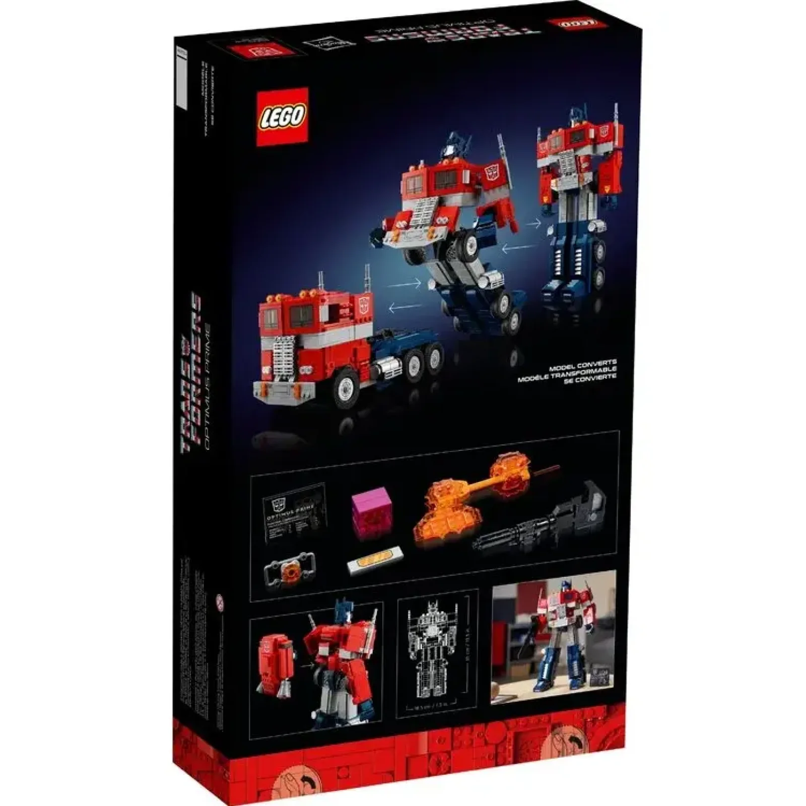 Конструктор LEGO Icons Optimus Prime (10302)