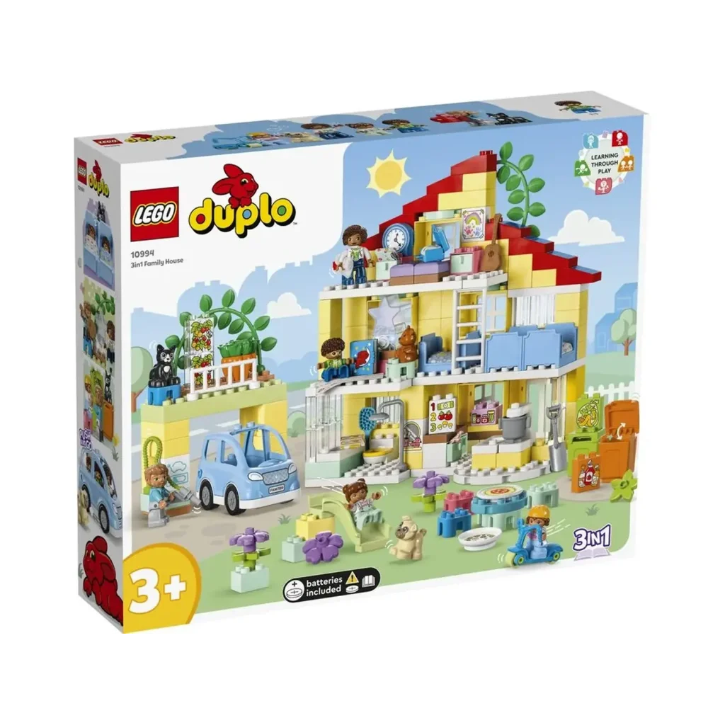 Конструктор LEGO Duplo Сімейний будинок 3 в 1 (10994)