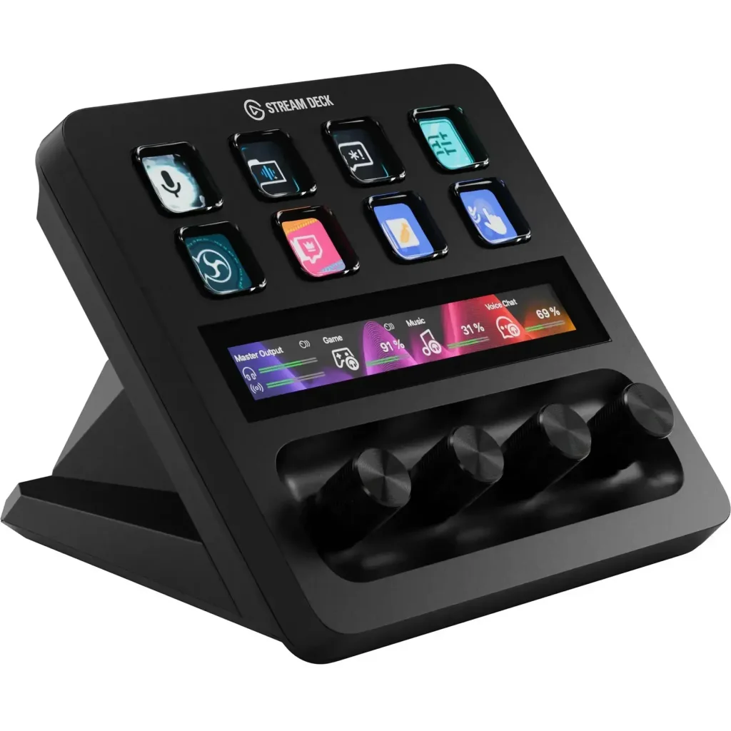 Контроллер для стриминга Elgato Stream Deck + XLR Black (10GBD9921)