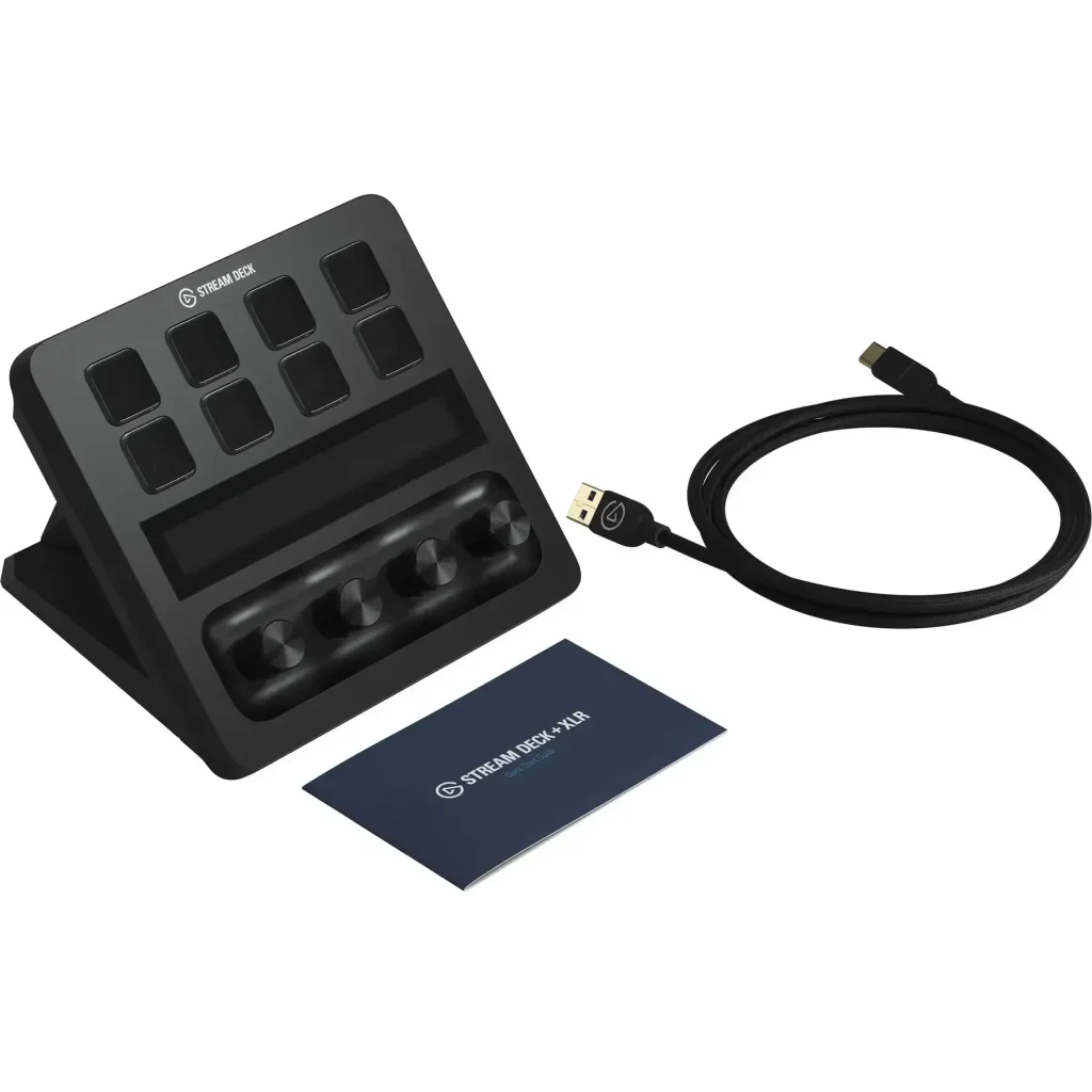 Контроллер для стриминга Elgato Stream Deck + XLR Black (10GBD9921)