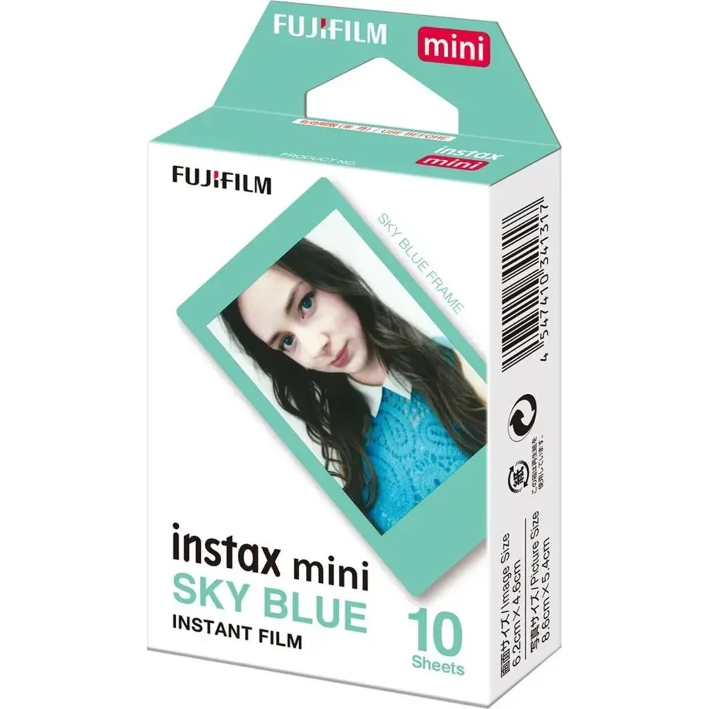 Фотобумага Fujifilm Instax Mini Blue Frame (16537055) (54х86мм 10шт)