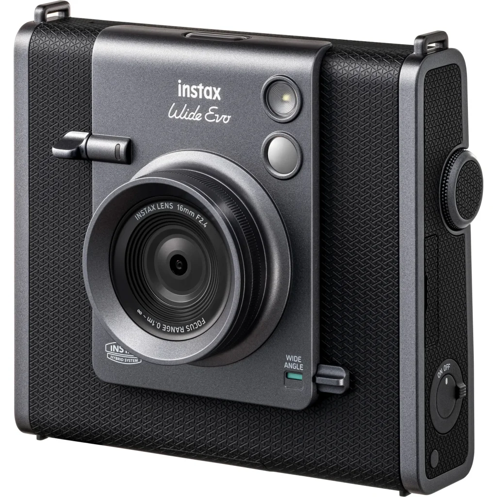 Камера миттєвого друку Fujifilm Instax Wide Evo Black (16840933)