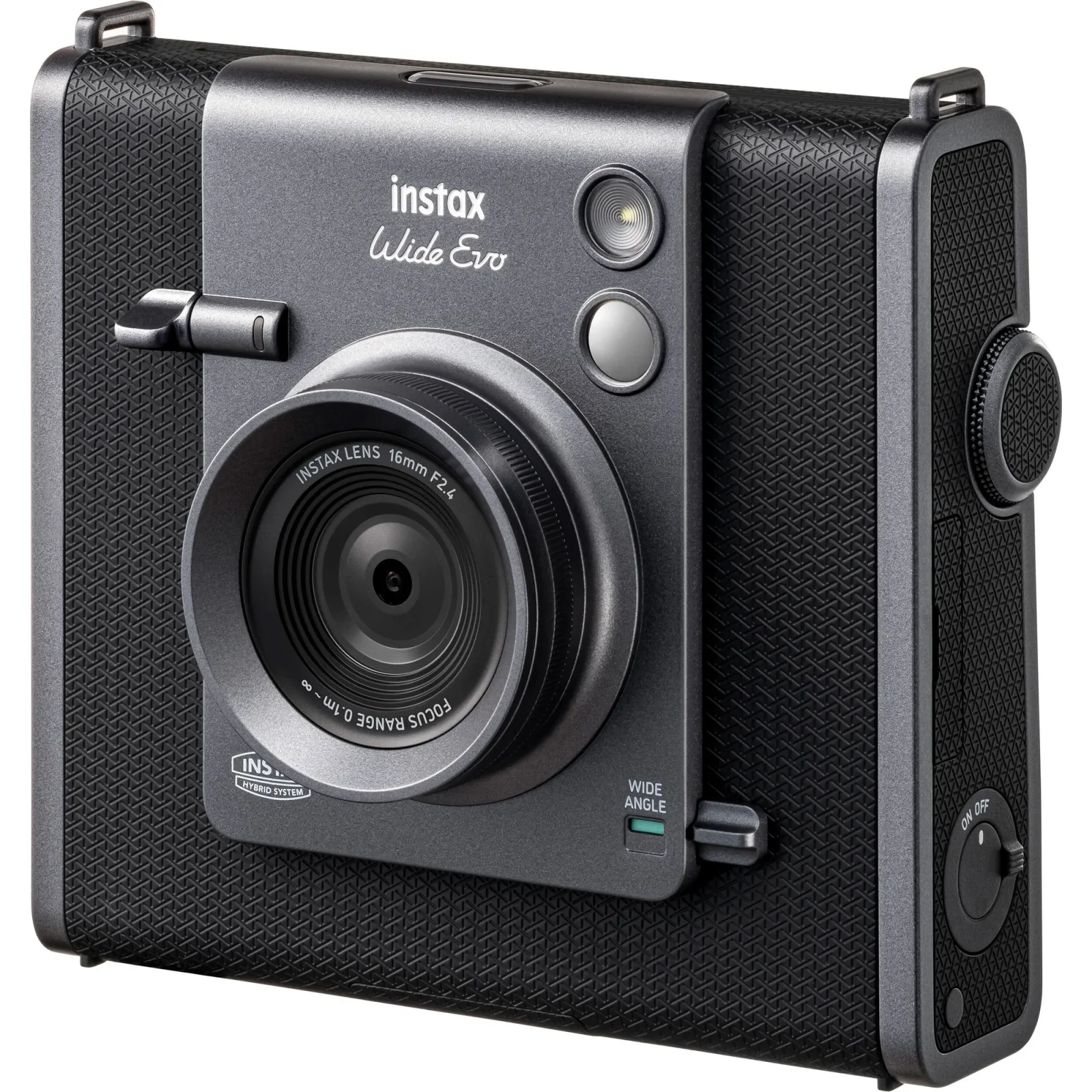 Камера миттєвого друку Fujifilm Instax Wide Evo Black (16840933)