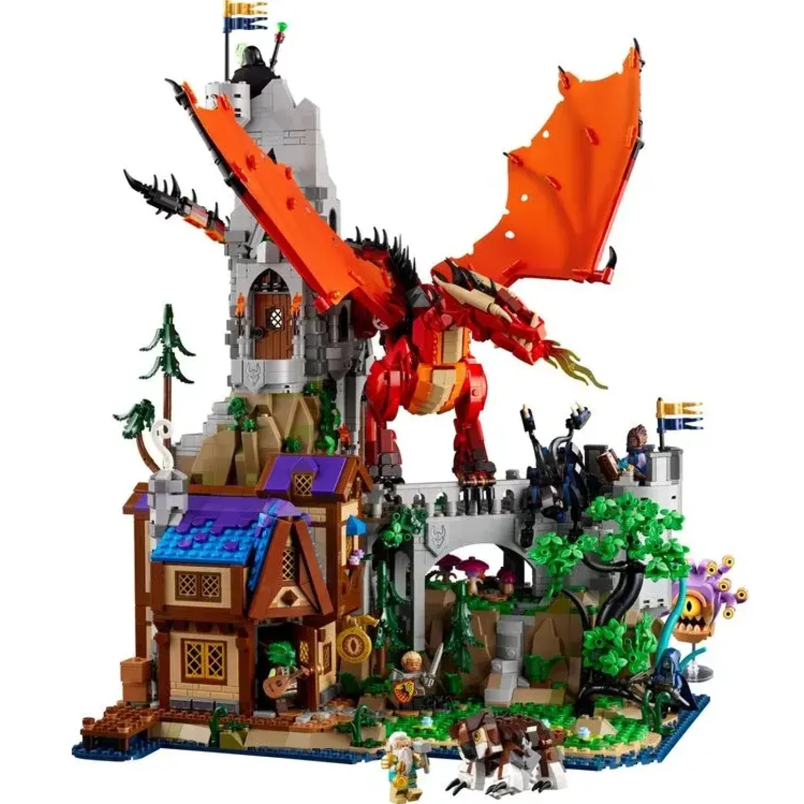 Конструктор LEGO Ideas Dungeons & Dragons: Red Dragon's Tale (21348)