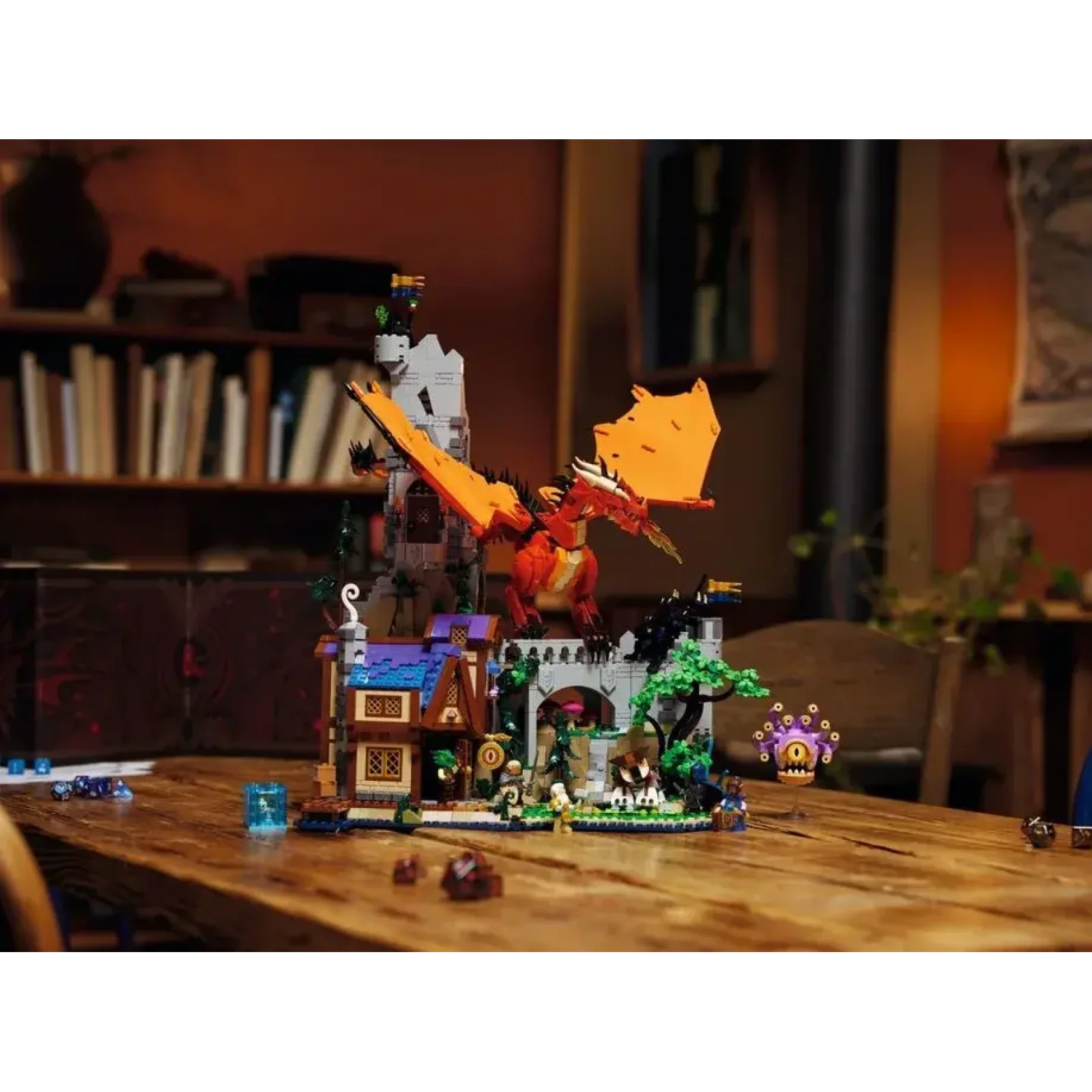 Конструктор LEGO Ideas Dungeons & Dragons: Red Dragon's Tale (21348)