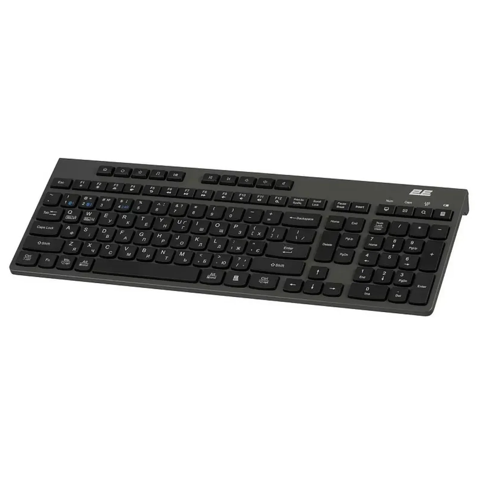 Клавиатура беспроводная 2E KS280 WL BT EN/UKR Black (2E-KS280WBGR_UA) UA