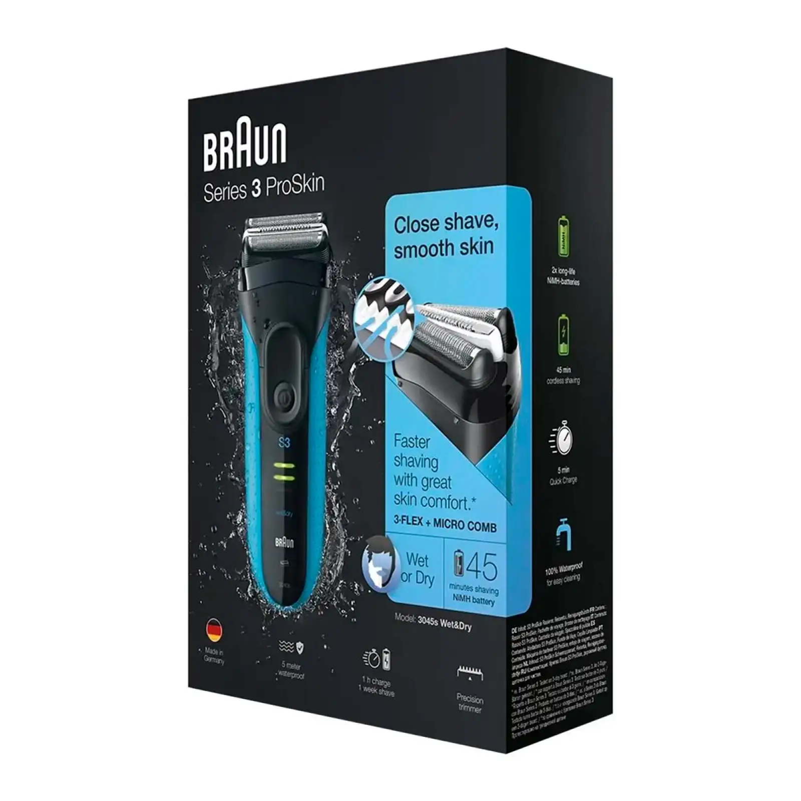 Електробритва Braun Series 3 3045s Wet&Dry