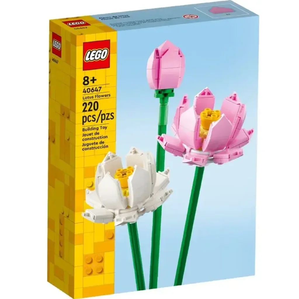 Конструктор LEGO Botanicals Квіти Лотоса (40647)