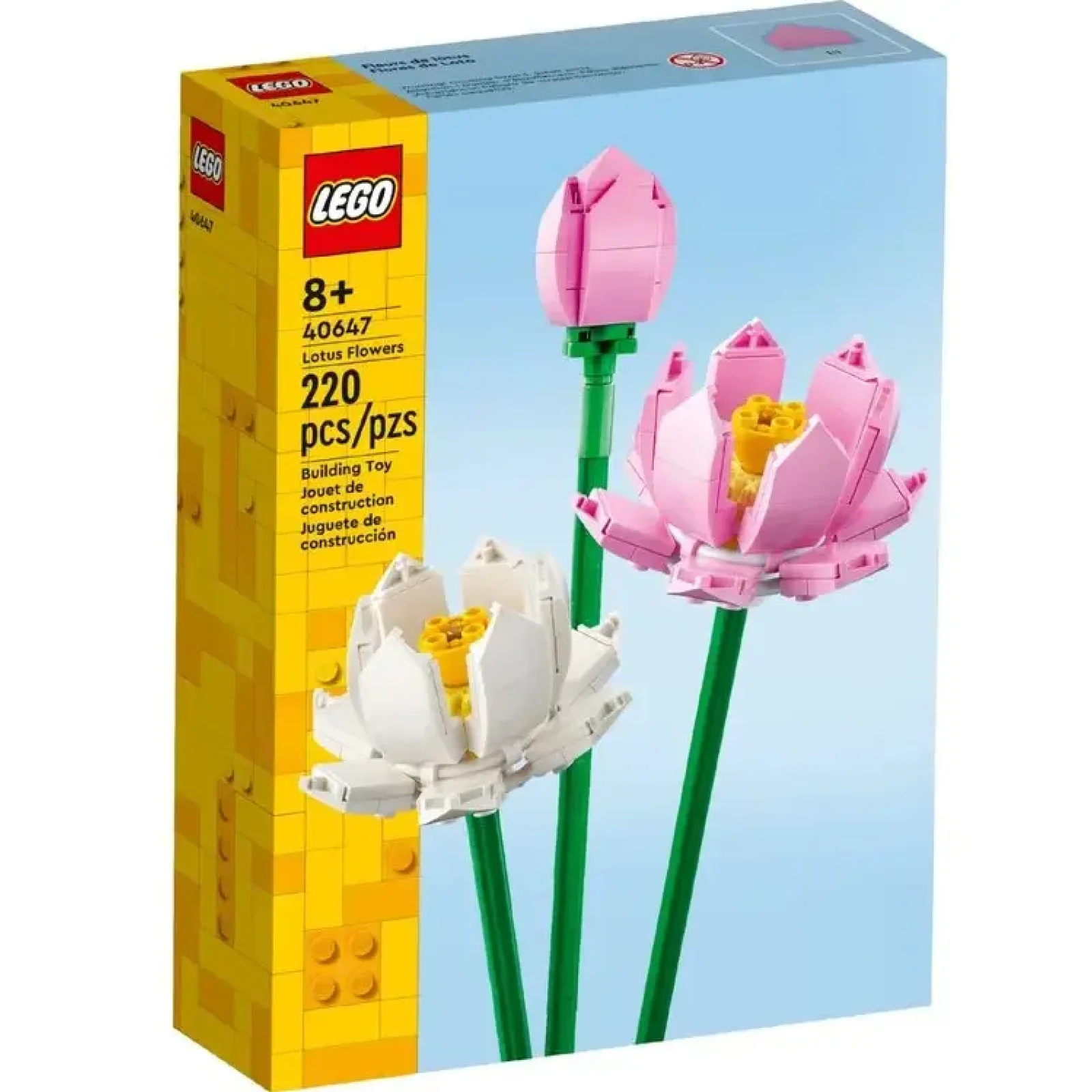 Конструктор LEGO Botanicals Цветы Лотоса (40647)