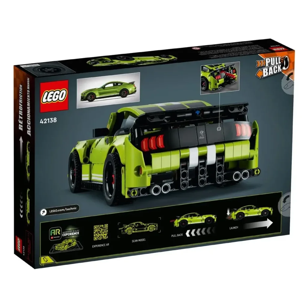 Конструктор LEGO Technic Ford Mustang Shelby GT500 (42138)