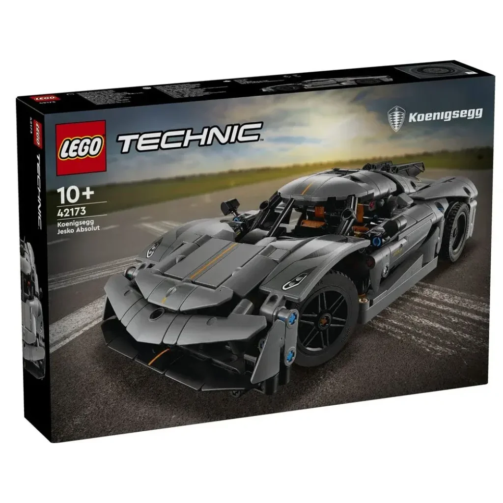 Конструктор LEGO Technic Koenigsegg Jesko Absolut Grey Hypercar (42173)