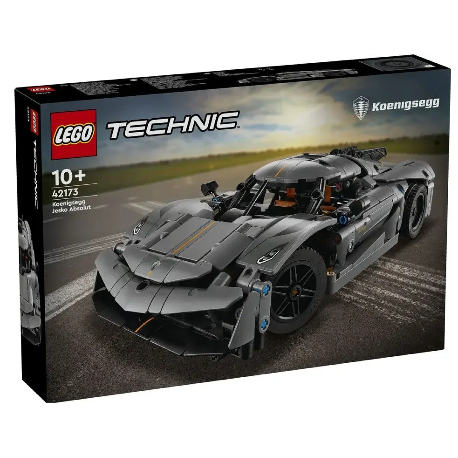 Конструктор LEGO Technic Koenigsegg Jesko Absolut Grey Hypercar (42173)