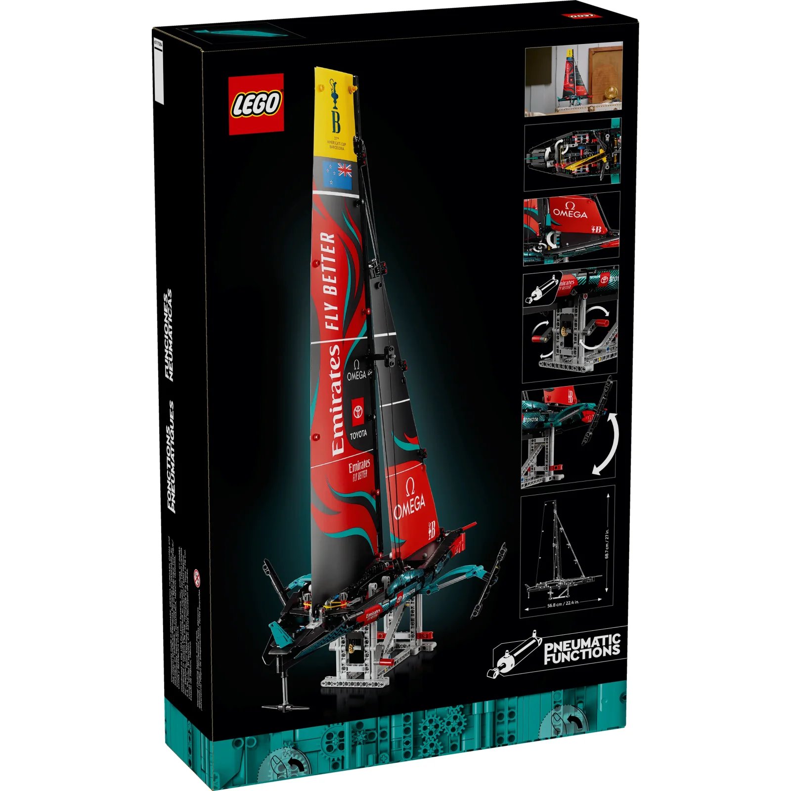 Конструктор LEGO Technic Emirates Team New Zealand AC75 Yacht (42174)