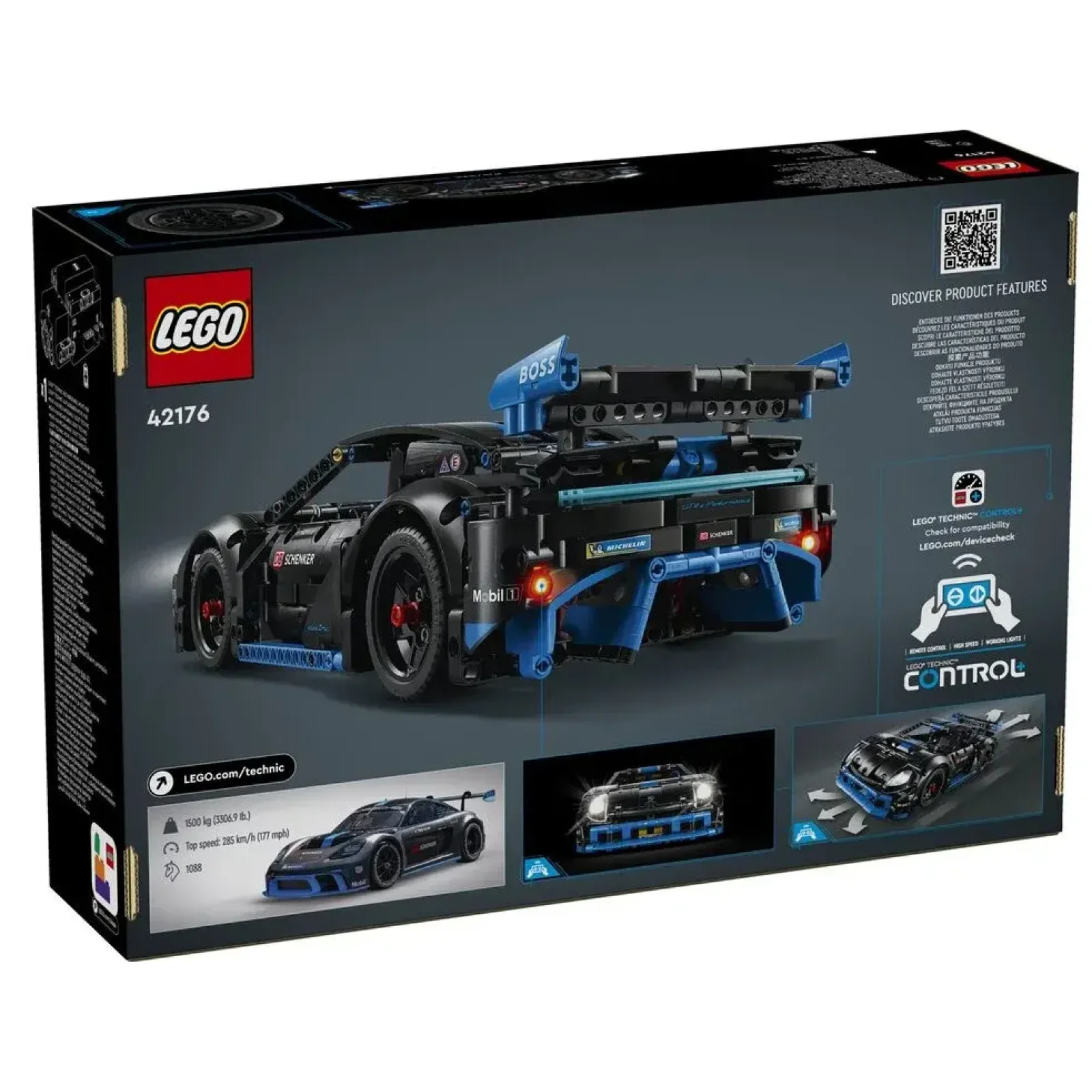 Конструктор LEGO Technic Porsche GT4 E-Performance Race Car (42176)