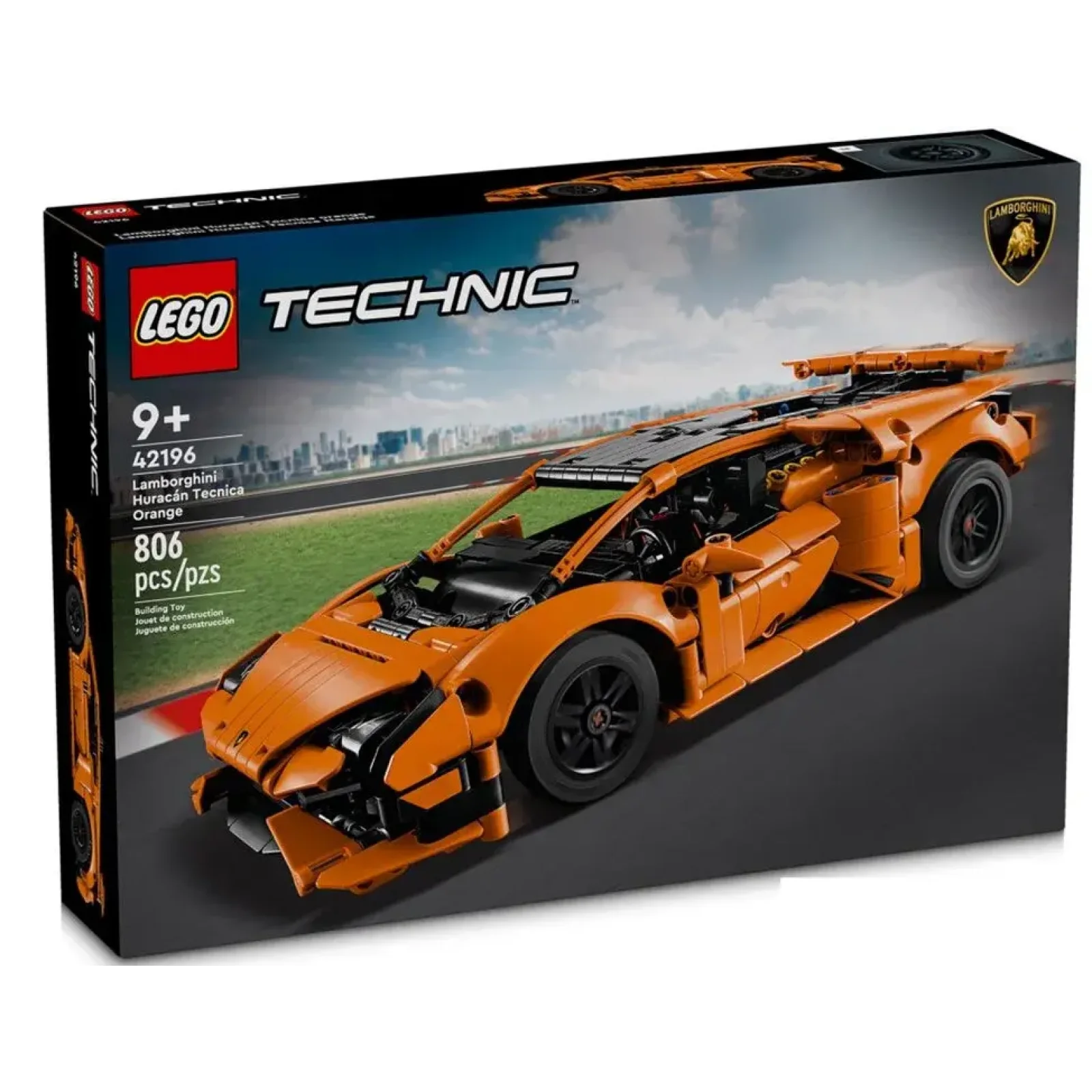 Конструктор LEGO Technic Lamborghini Huracan Tecnica Orange (42196)