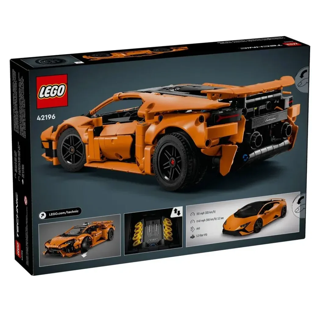 Конструктор LEGO Technic Lamborghini Huracan Tecnica Orange (42196)