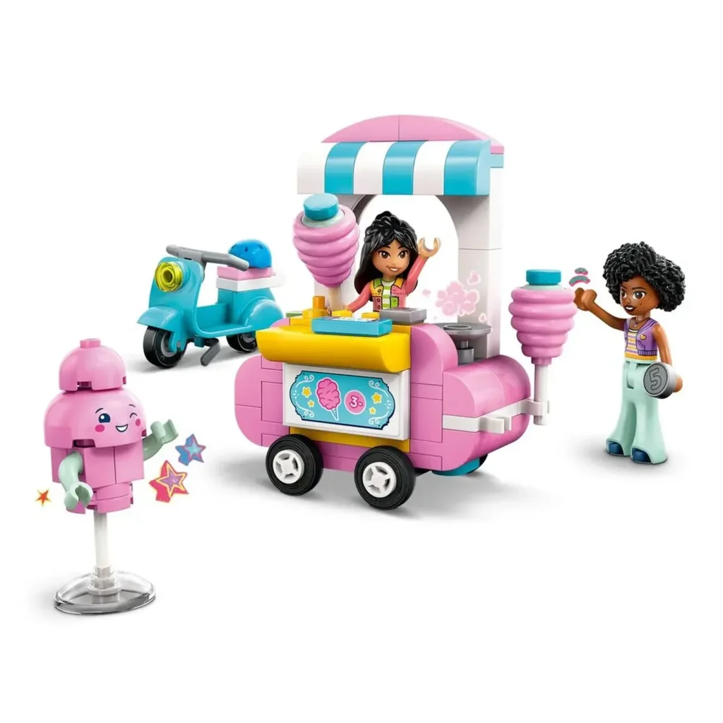Конструктор LEGO Friends Ятка із солодкою ватою та скутер (42643)