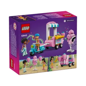 Конструктор LEGO Friends Ятка із солодкою ватою та скутер (42643)