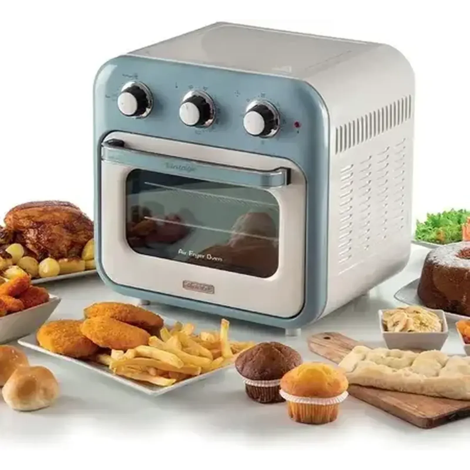 Мультипіч (аерофритюрниця) Ariete Air Fryer Oven Vintage (4632/05)
