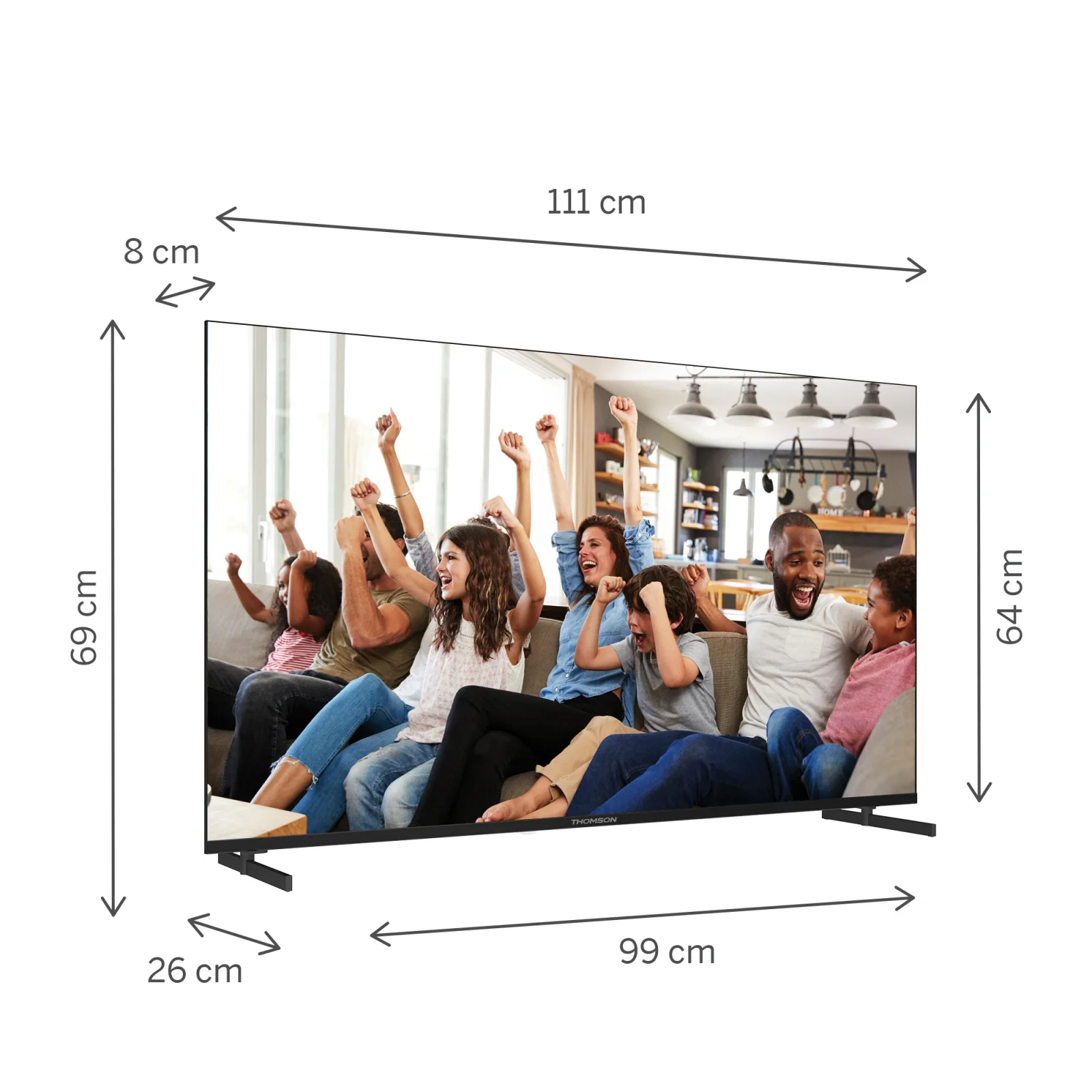 Телевізор Thomson Google TV 50