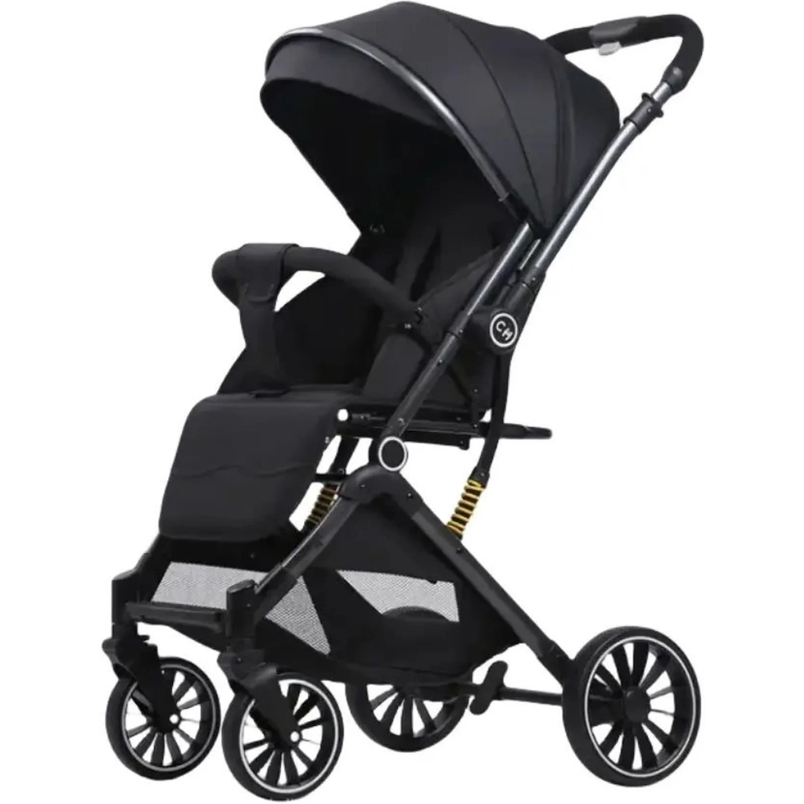 Прогулочная коляска 525Baby Grey