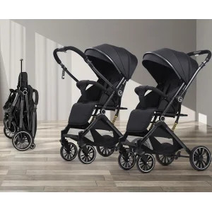 Прогулочная коляска 525Baby Grey