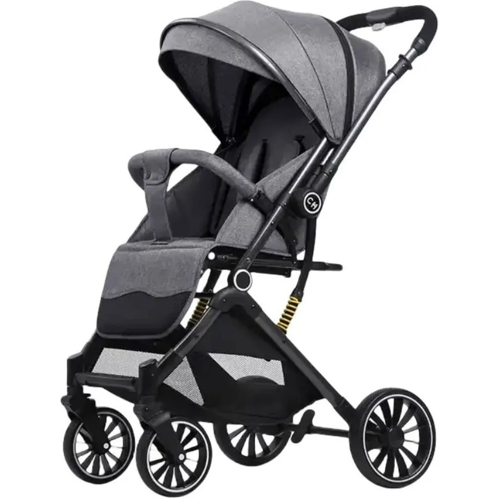 Прогулочная коляска 525Baby Grey