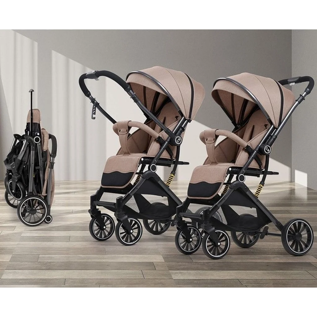Прогулочная коляска 525Baby Khaki