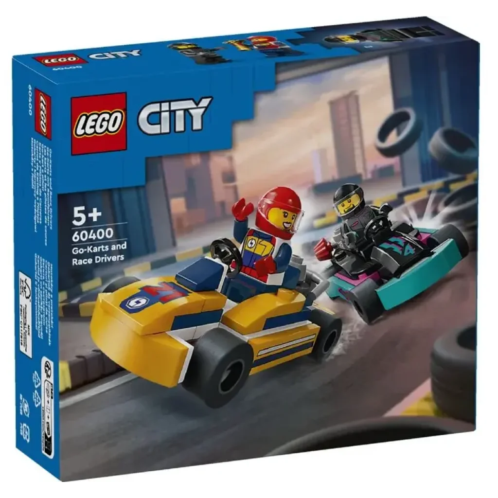 Конструктор LEGO City Картинг і гонщики (60400)