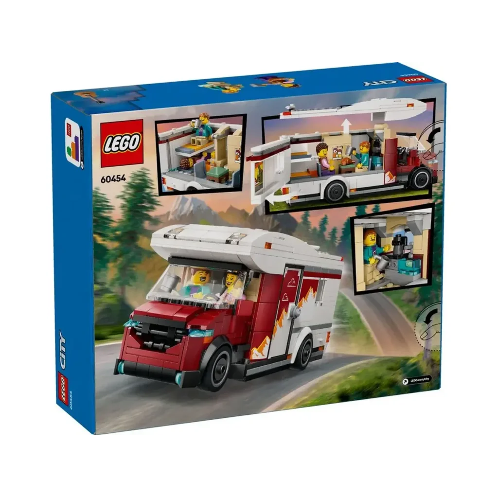 Конструктор LEGO City Приключенческий дом на отпускных колесах (60454)