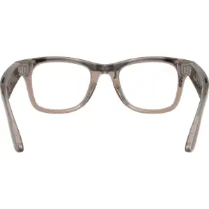 Смарт-окуляри Ray-Ban Meta Wayfarer Shiny Warm Stone Frame Clear/Watermelon Red Transitions Lenses (RW4008 6705P553)