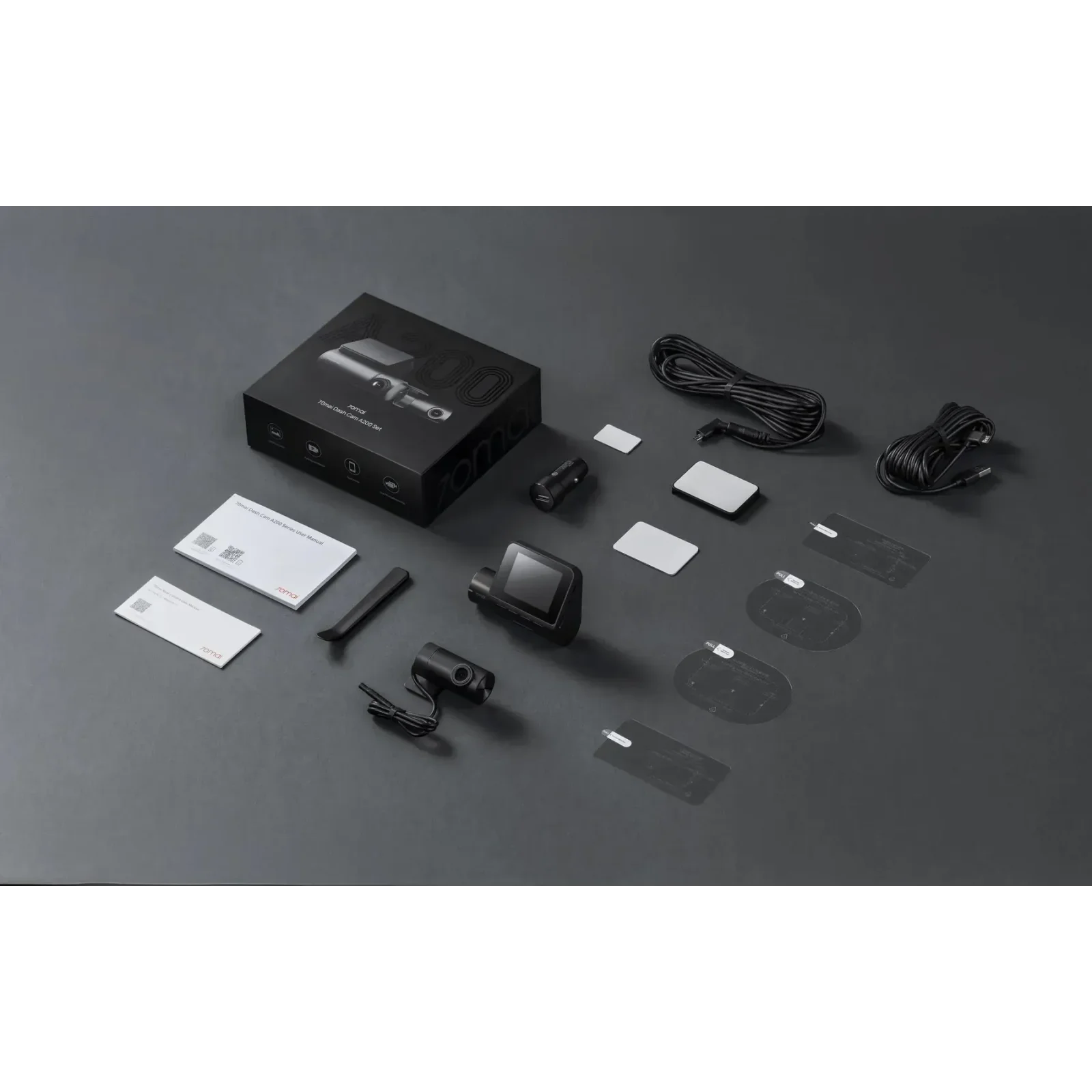 Відеореєстратор Xiaomi 70mai Dash Cam A200 + RC11 Rear Camera Set EU