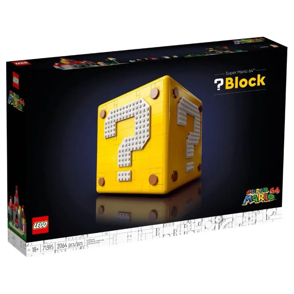 Конструктор LEGO Блок знаків питання Super Mario 64 (71395)