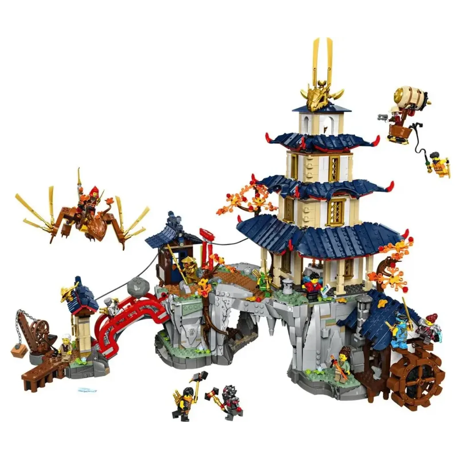 Конструктор LEGO Ninjago Dragons Rising Tournament Temple City Set (71814)