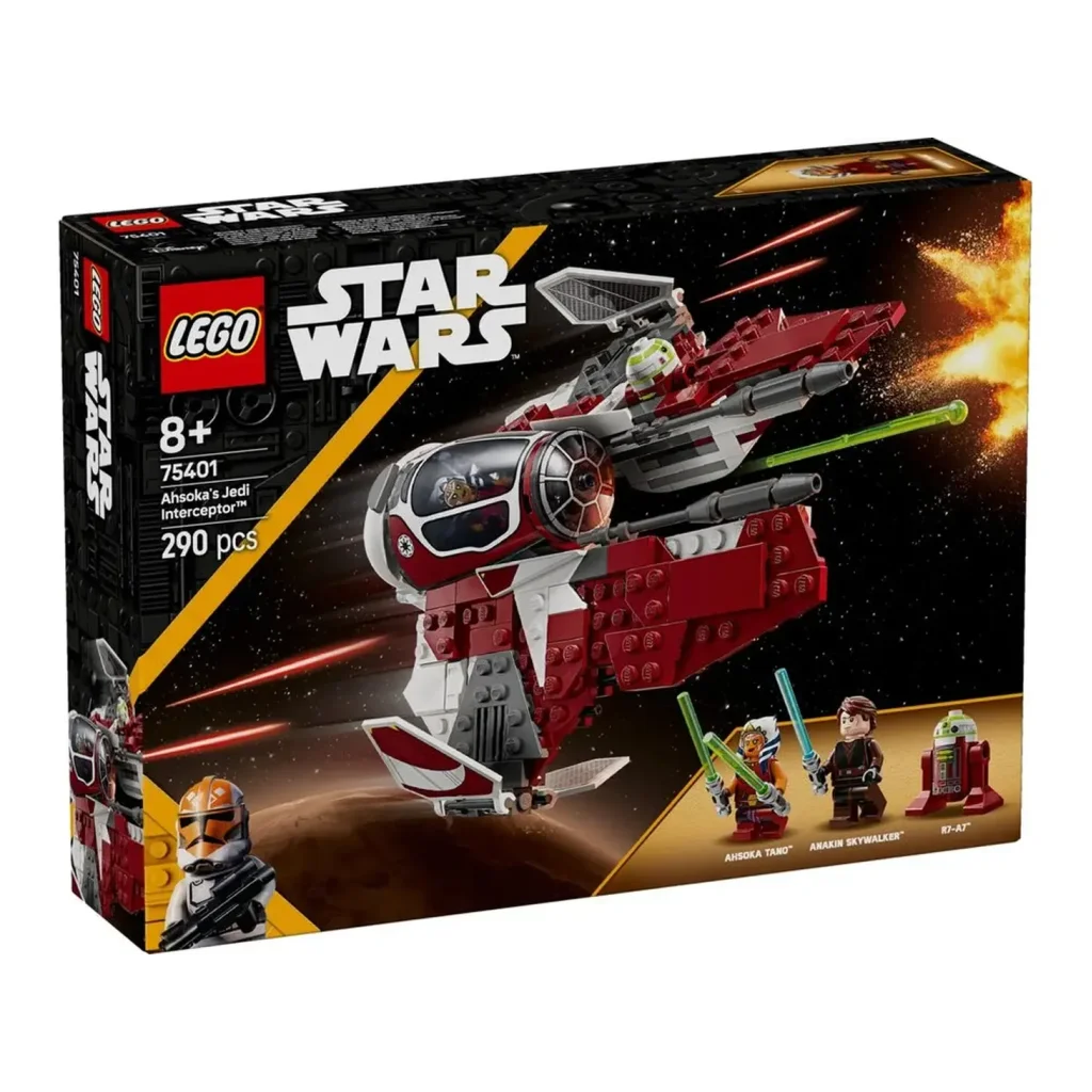 Конструктор LEGO Star Wars Ahsoka's Jedi Interceptor (75401)