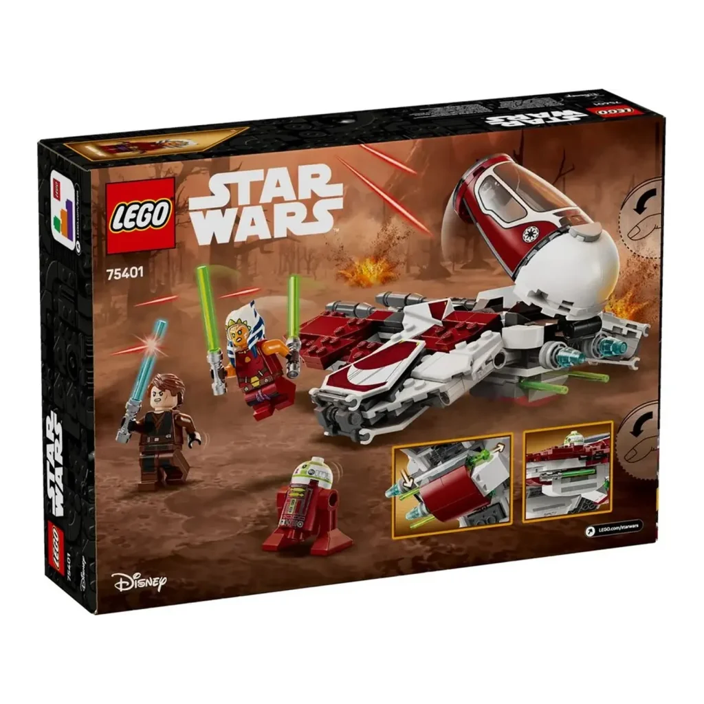 Конструктор LEGO Star Wars Ahsoka's Jedi Interceptor (75401)