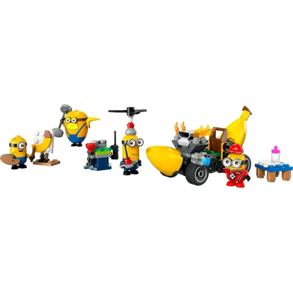 Конструктор LEGO Миньоны и машина-банан (75580)