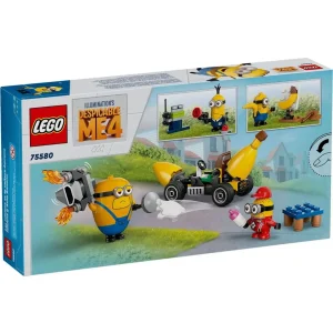 Конструктор LEGO Миньоны и машина-банан (75580)