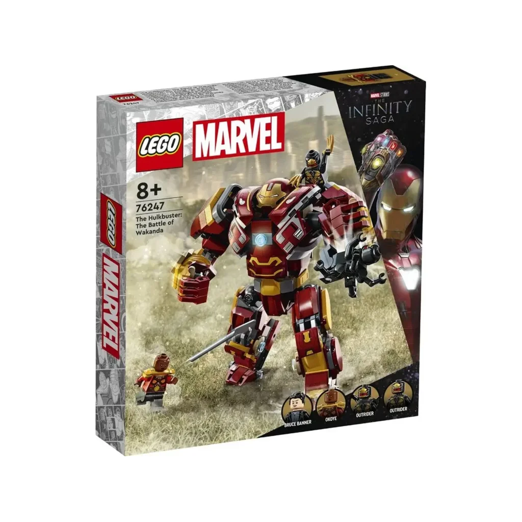 Конструктор LEGO Super Heroes Халкбастер: битва за Ваканду (76247)