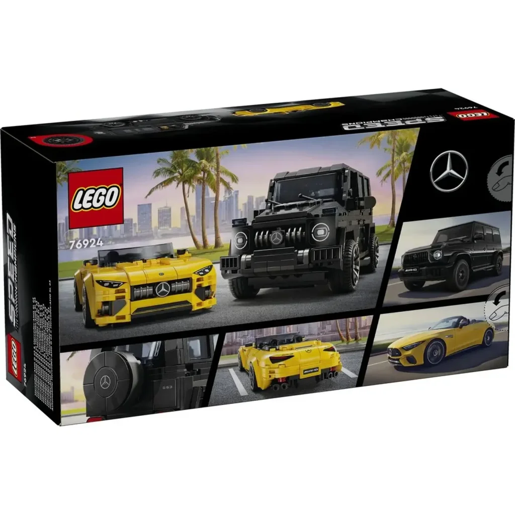 Конструктор LEGO Speed Champions Mercedes-AMG G 63 і Mercedes-AMG SL 63 (76924)