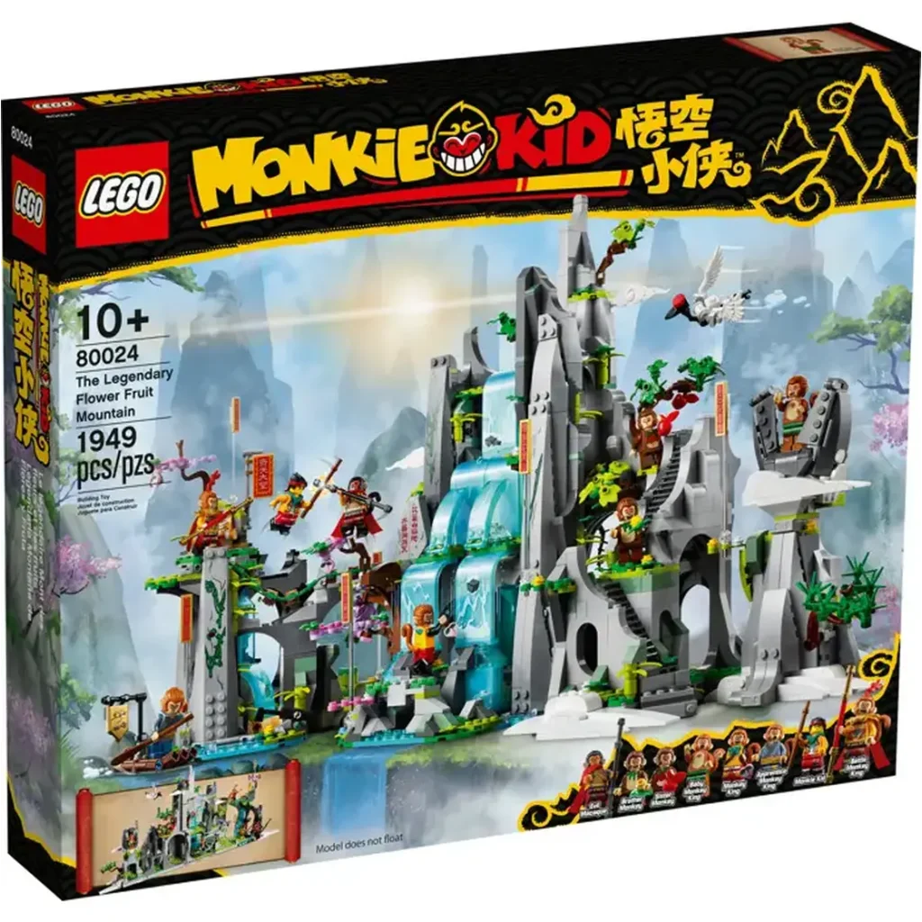 Конструктор LEGO Monkie Kid The Legendary Flower Fruit Mountain (80024)