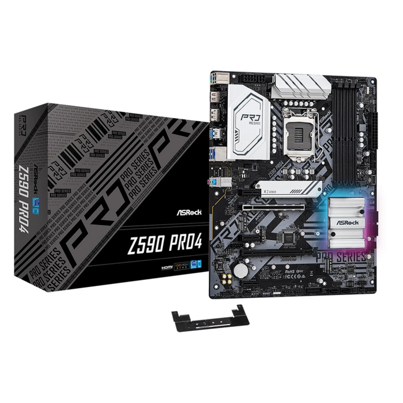 Материнська плата ASRock Z590 Pro4 Socket 1200 (90-MXBEJ0-A0UAYZ)