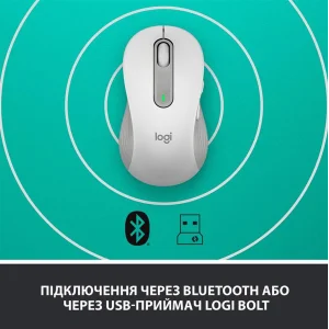 Мышь Logitech Signature M650 L LEFT Off-White (910-006240)