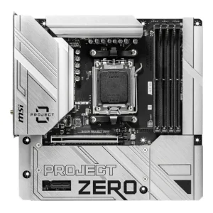 Материнська плата MSI B650M PROJECT ZERO (sAM5, AMD B650) (911-7E09-003) UA