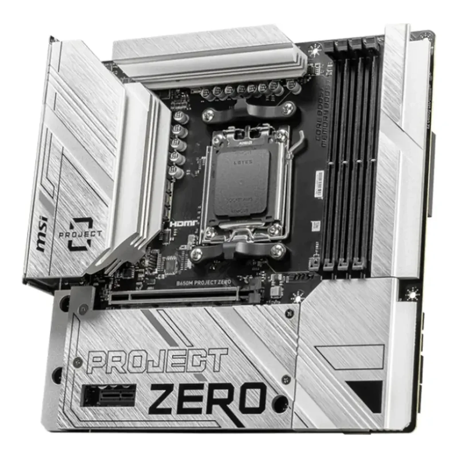 Материнська плата MSI B650M PROJECT ZERO (sAM5, AMD B650) (911-7E09-003) UA