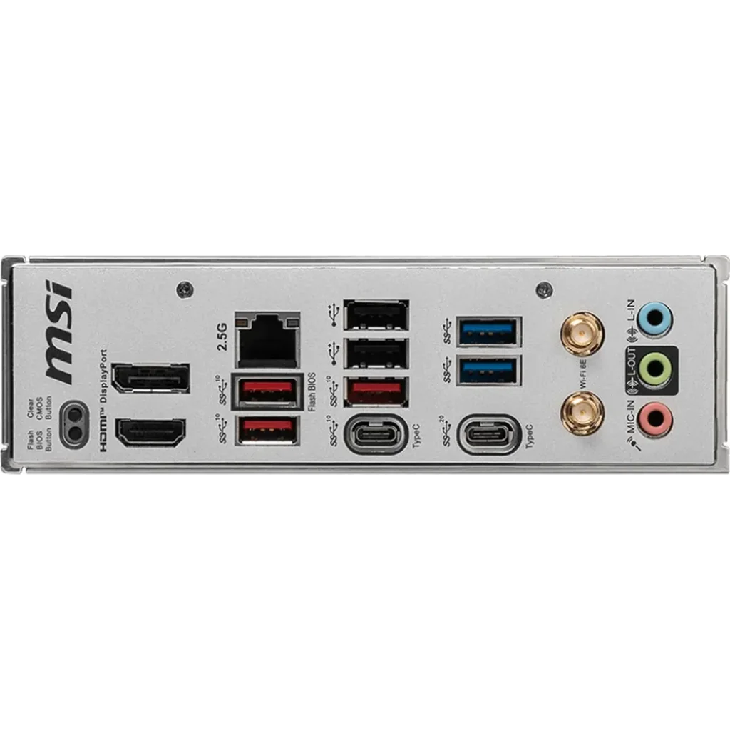 Материнська плата MSI B650M PROJECT ZERO (sAM5, AMD B650) (911-7E09-003) UA
