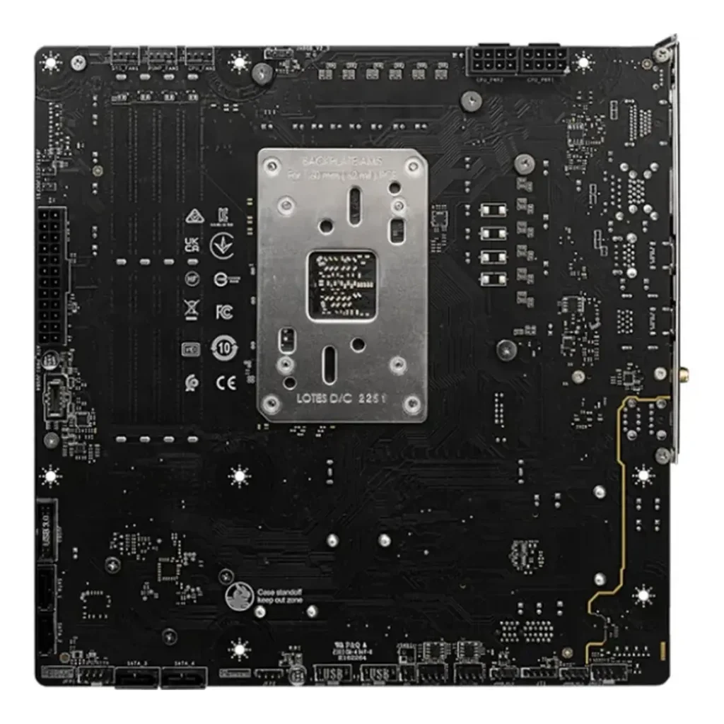 Материнська плата MSI B650M PROJECT ZERO (sAM5, AMD B650) (911-7E09-003) UA