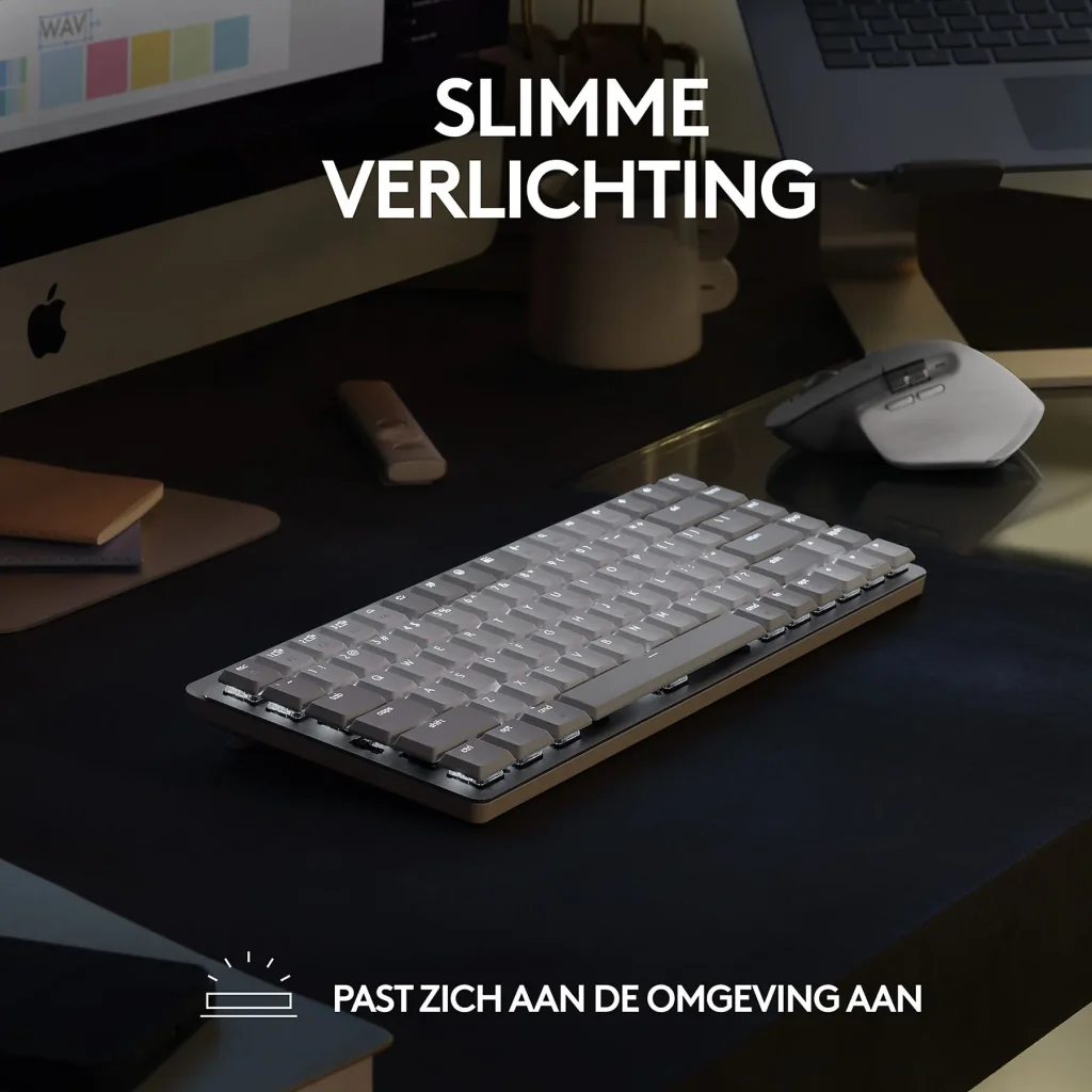 Клавіатура Logitech MX Mechanical Mini Wireless Keyboard (For Mac) Space Grey (920-101838, 920-010838)