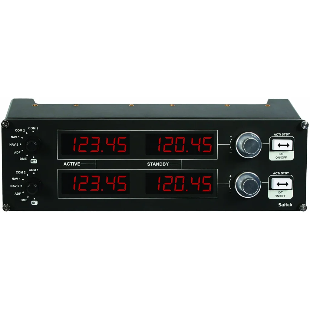 Панель приладів Logitech G Saitek Pro Flight Radio Panel (945-000011)