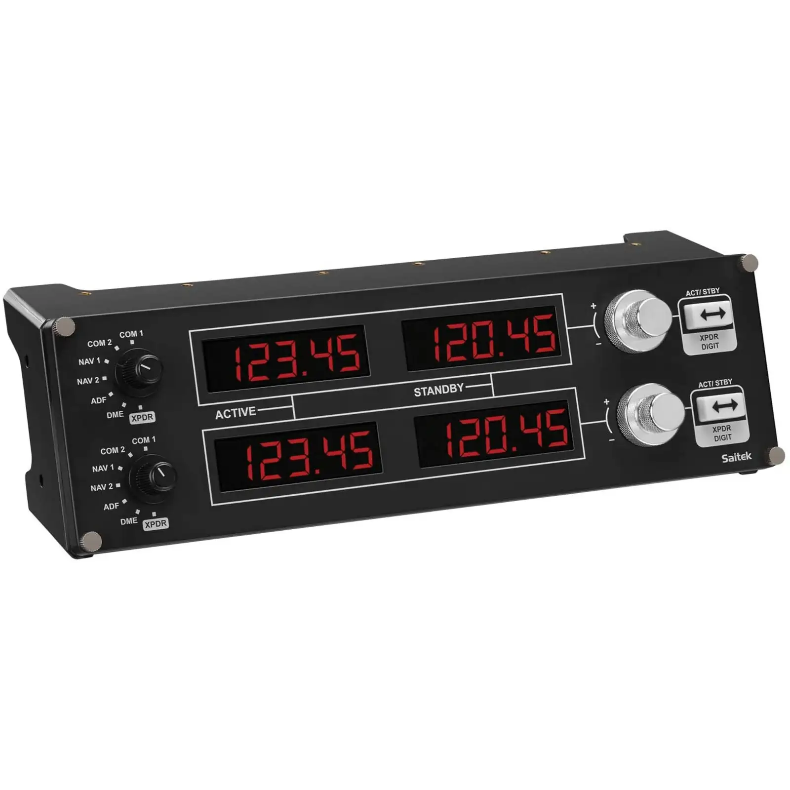 Приборная панель Logitech G Saitek Pro Flight Radio Panel (945-000011)